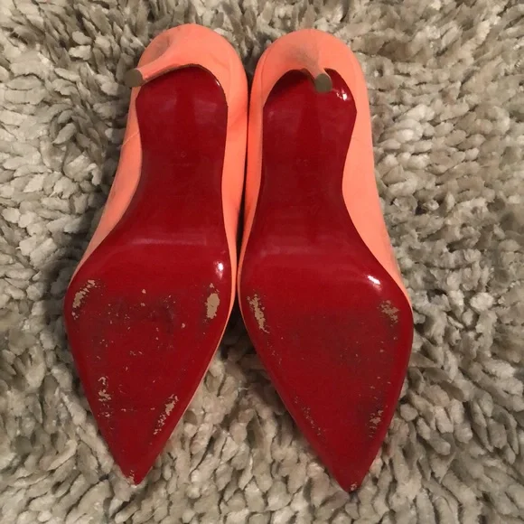 Authentic Christian Louboutin So Kate 5” Heels in Flamingo Pink Size 38 - Picture 8 of 16